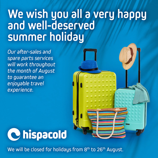 We will be closed for holidays from 8th to 26th August.
