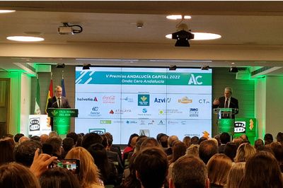 Hispacold attended the prize-giving ceremony of the 5th Andalucía Capital Awards of Onda Cero 