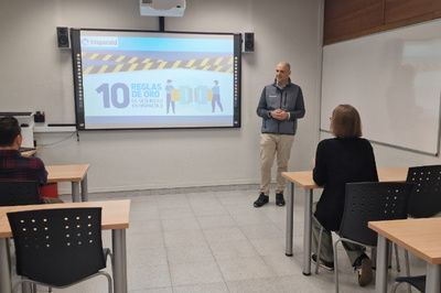 Training sessions on the 10 Golden Rules for Safety at Hispacold