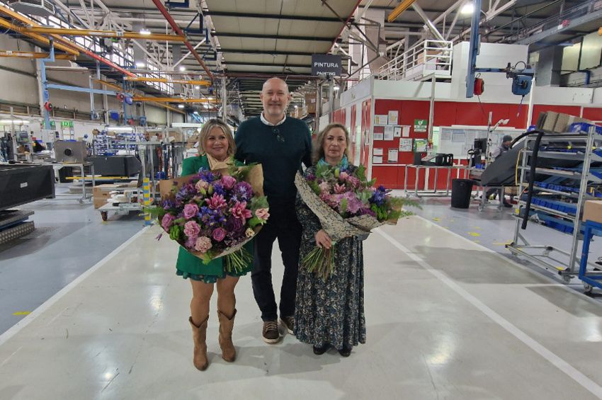 Homenaje a las dos compañeras de mayor antigüedad en Hispacold