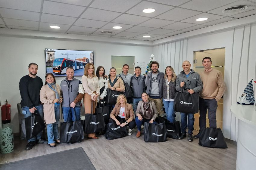 Delivery of gifts to the participants in the solidarity campaign 