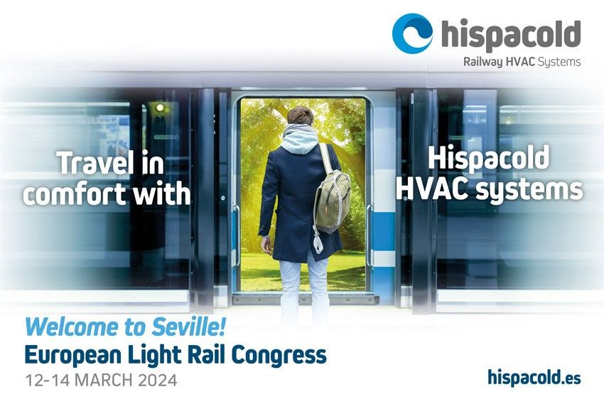 Hispacold patrocina el European Light Rail Congress 2024