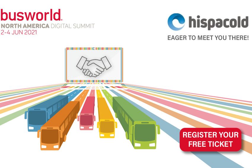 Hispacold will present its new at Busworld North America Digital Summit