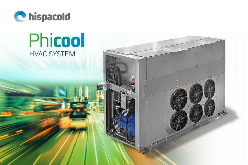 Climatización Hispacold para el Enviro500EV Charge, versión 100% eléctrica norteamericana del vehículo doble piso de ADL