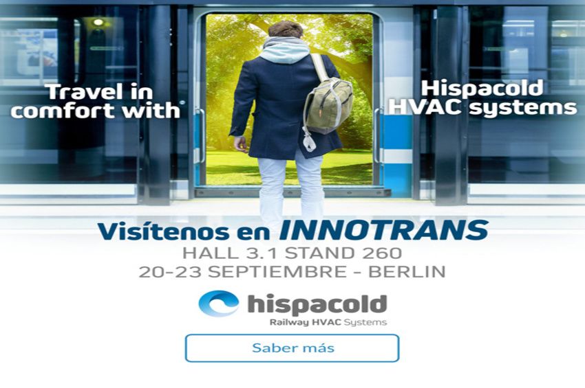 Hispacold will be present at InnoTrans 2022 in Berlin