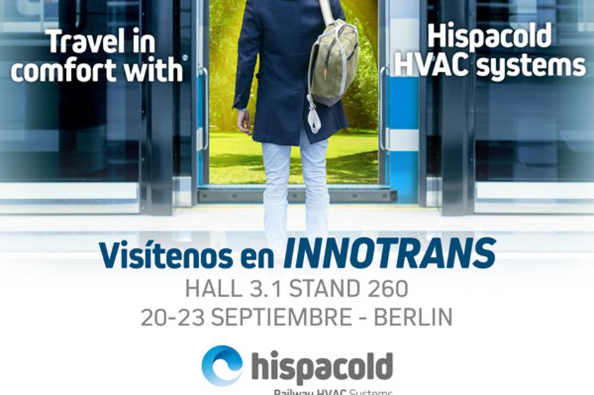 Hispacold will be present at InnoTrans 2022 in Berlin